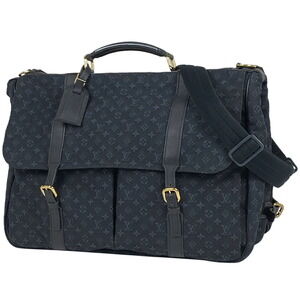 Louis Vuitton Denise Shoulder Bag Monogram Blue